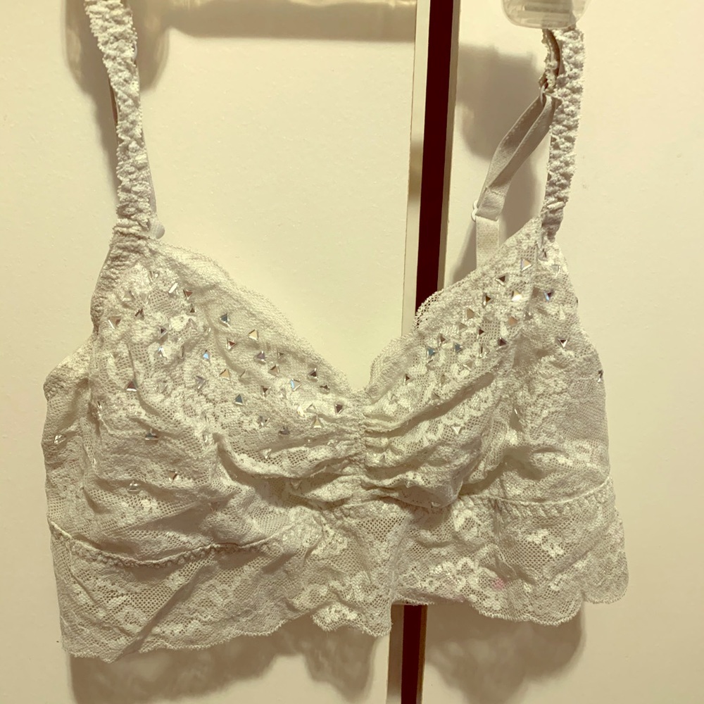 Pink bra